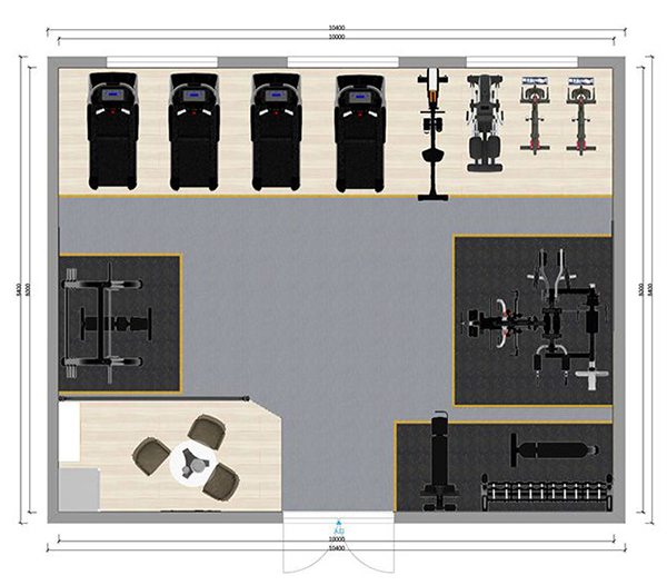 80平方健身房配置方案-广西leyu.乐鱼体育健身器材有限公司 80平方健身房配置方案-广西leyu.乐鱼体育健身器材有限公司