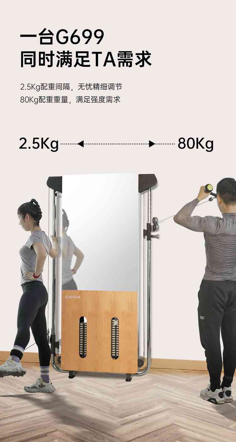 SH-G699 壁挂式拉绳训练器-广西leyu.乐鱼体育健身器材有限公司